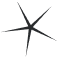 Black star decoration