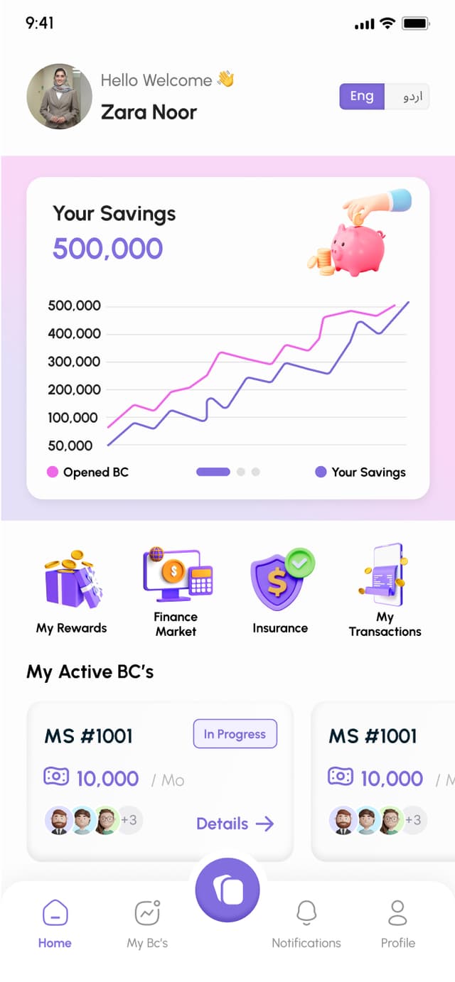 Center mobile screen